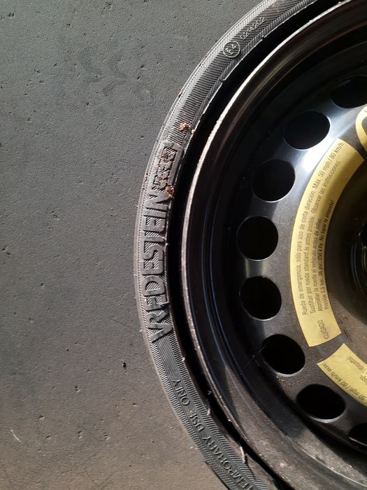 Koło dojazdowe 15" 5x100 ET 28 155/70-15 78P Vredestein