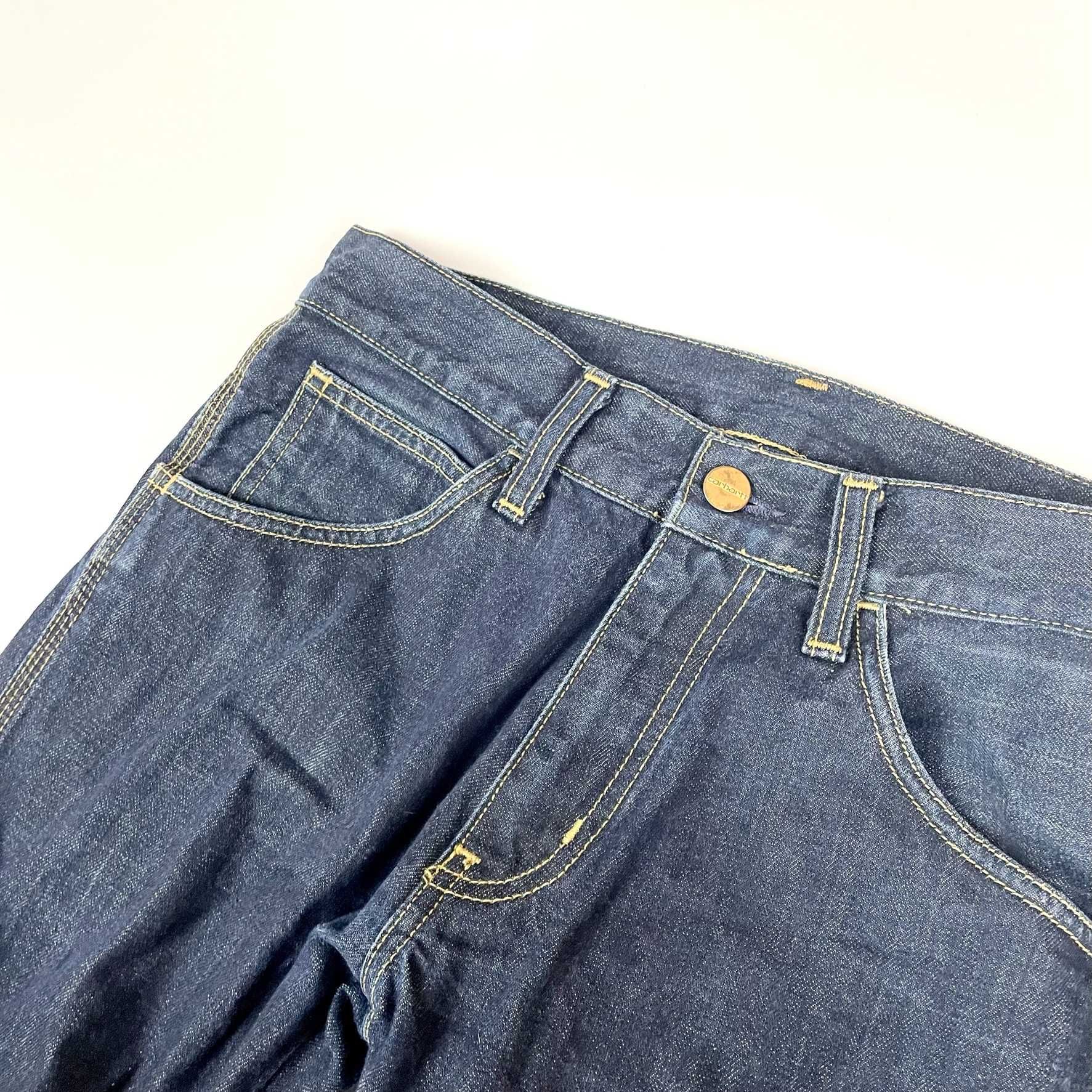 Carhartt denim pants spodnie jeansowe retro straight fit 90s