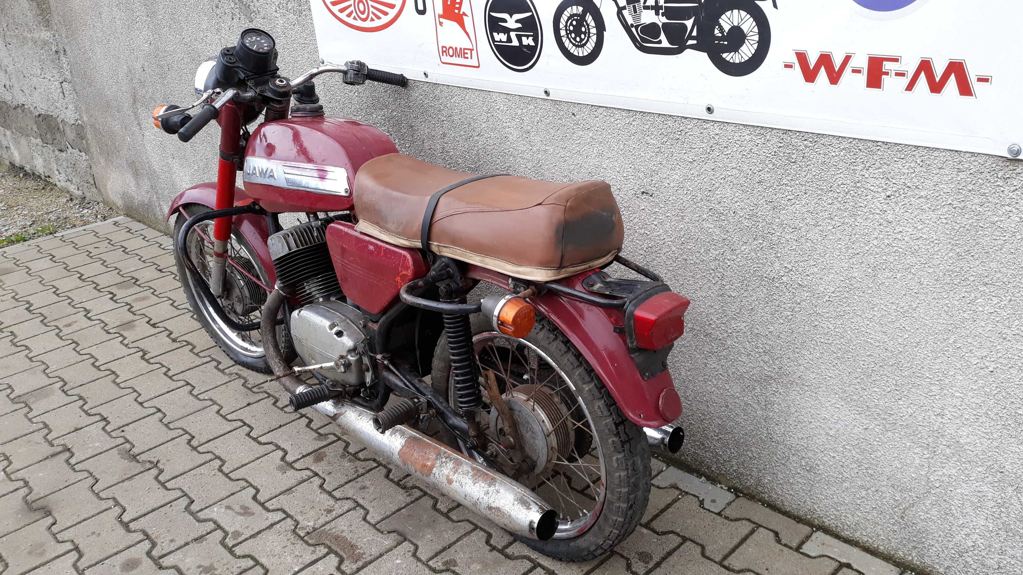 Jawa 350 zarejestrowana