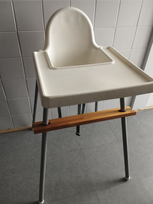 Cadeira refeição para bebe + pousa pés