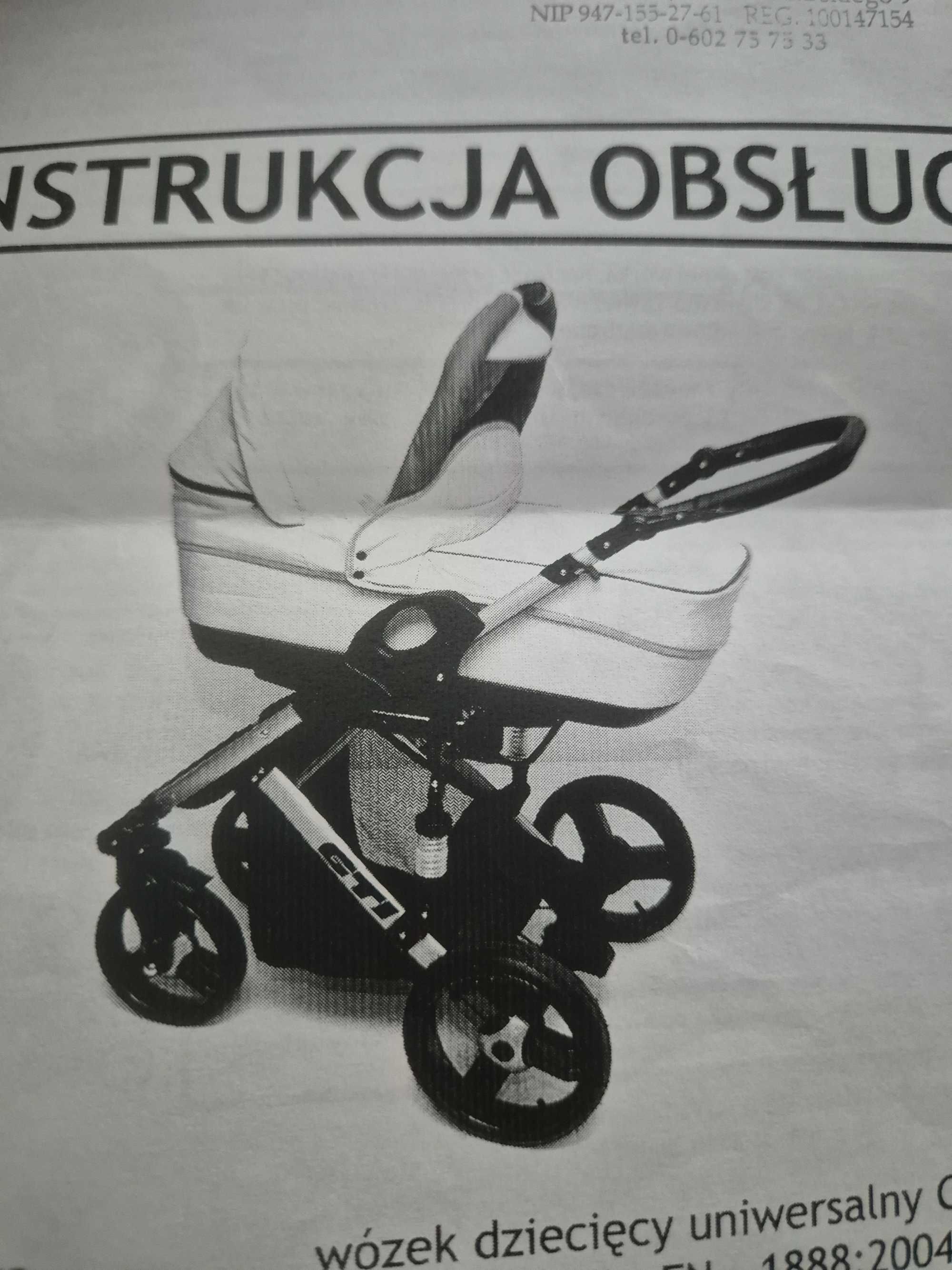 Wózek dziecięcy 3w1