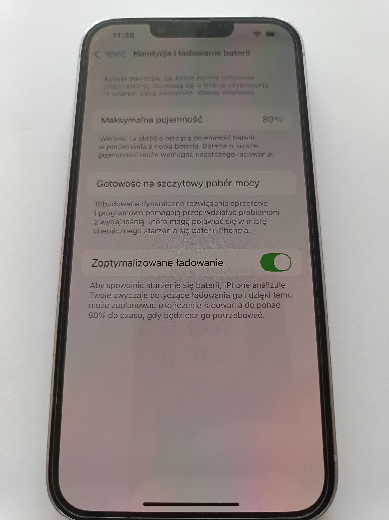 IPhone 14 128GB purple 89%kondycja Gwarancja 3 miesiące