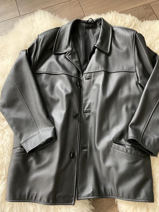 Kurtka skórzana męska stan bardzo dobry xxxl