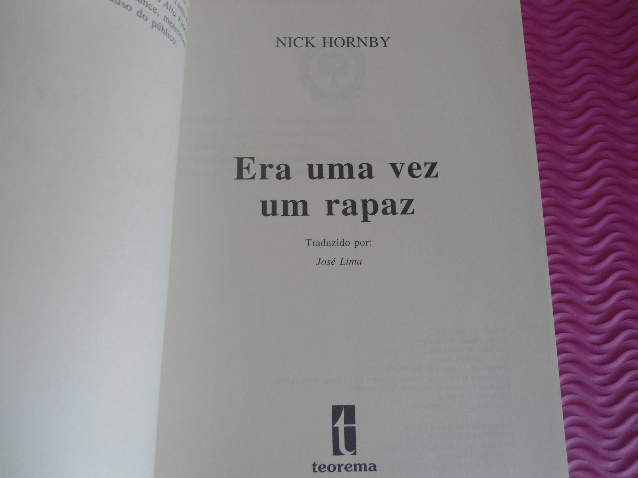 Era uma vez um rapaz de Nick Hornby