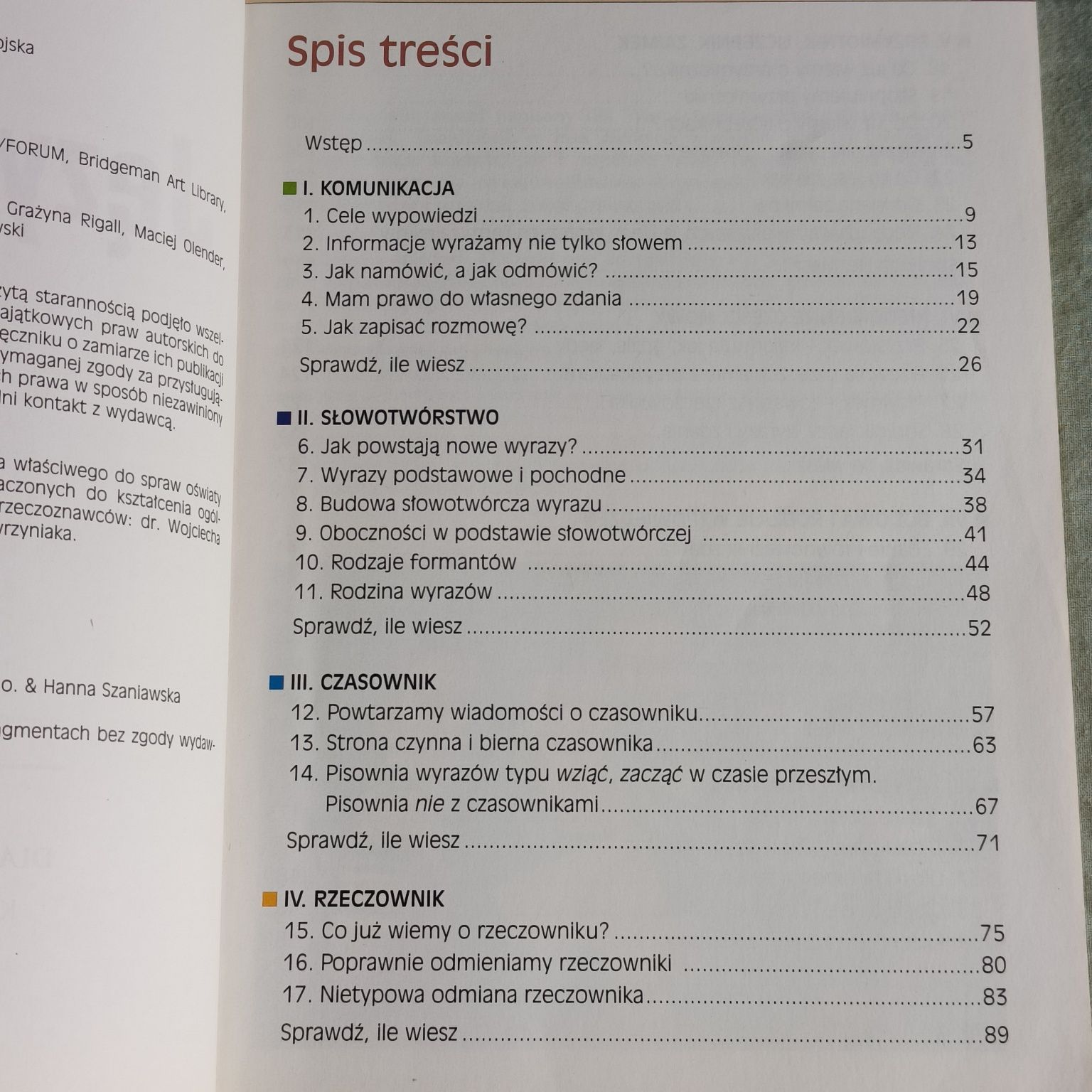 Język polski 6, podręcznik do klasy 6, kształcenie językowe,