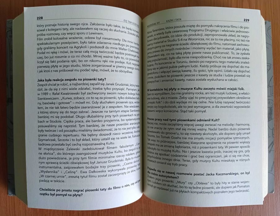 Rafał Księżyk, Kazik Staszewski "Idę tam gdzie idę. Autobiografia"