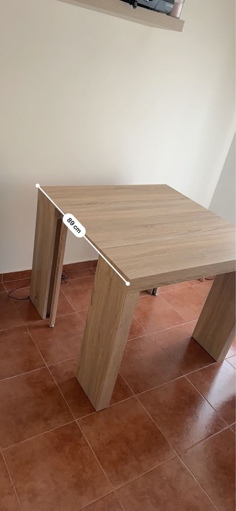 Mesa extensivel 45x90 até 135x90