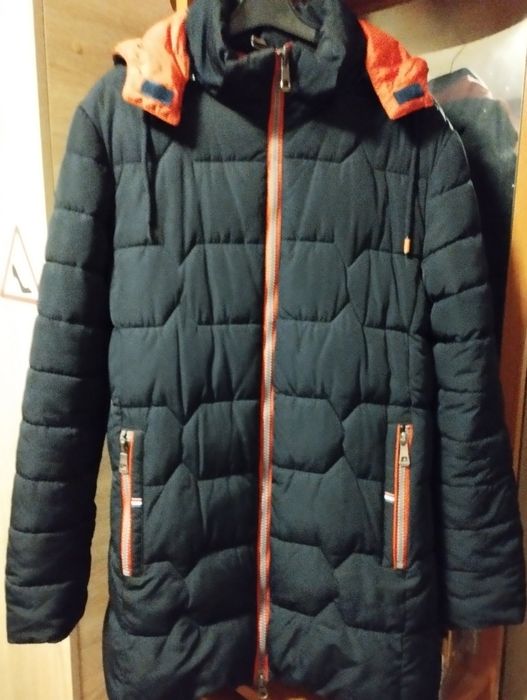 Чоловіча куртка зимова подовжена