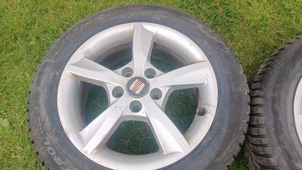 Koła zimowe felgi 16 5x112 et43 Audi Seat VW 205/55/16 okazja