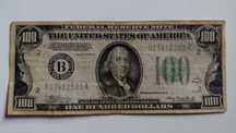 100 dolarów USA 1934 A oryginał stary banknot kolekcjonerski