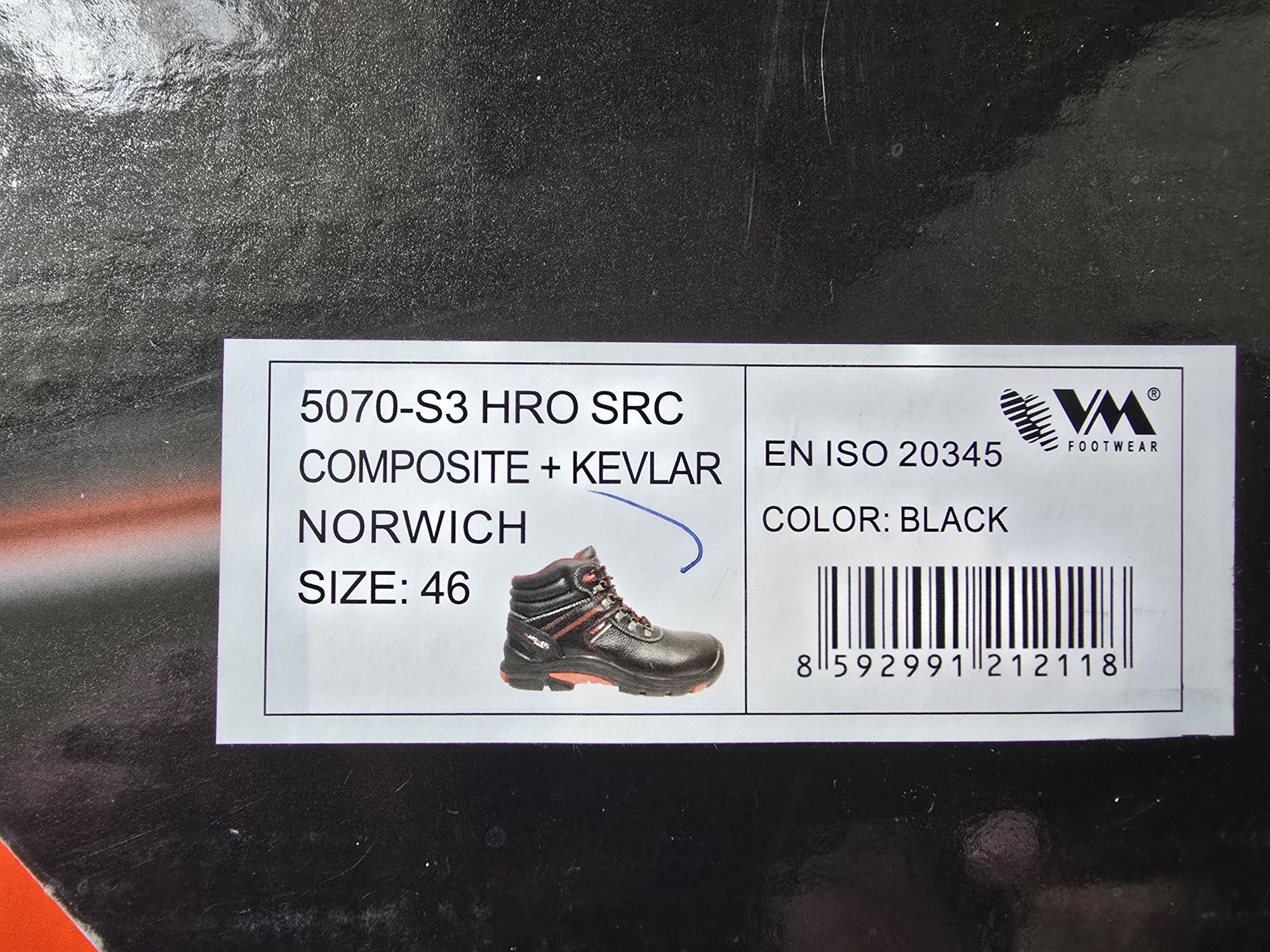Buty robocze Footwear S3 HRO SRC rozmiar 46