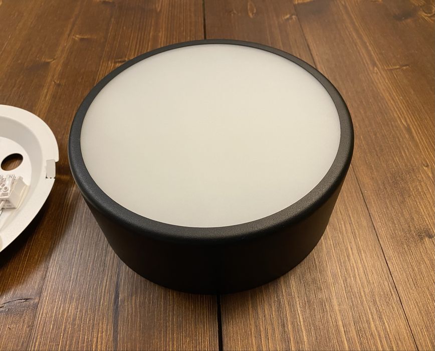 Lampa sufitowa Plafon CLEO 200 E27 czarny 20cm