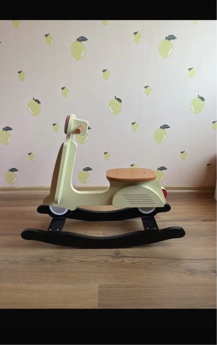 Childhome Bujak na biegunach skuter Vintage Cream