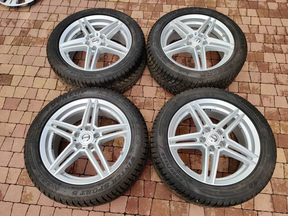 3537. Koła zimowe Volvo S40 V50 C30 5x108 225/45/17 Michelin 7mm