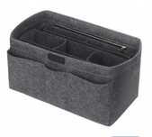 Wkład Organizer do Torebki Filcowy Ciemny Popielaty Nr00648