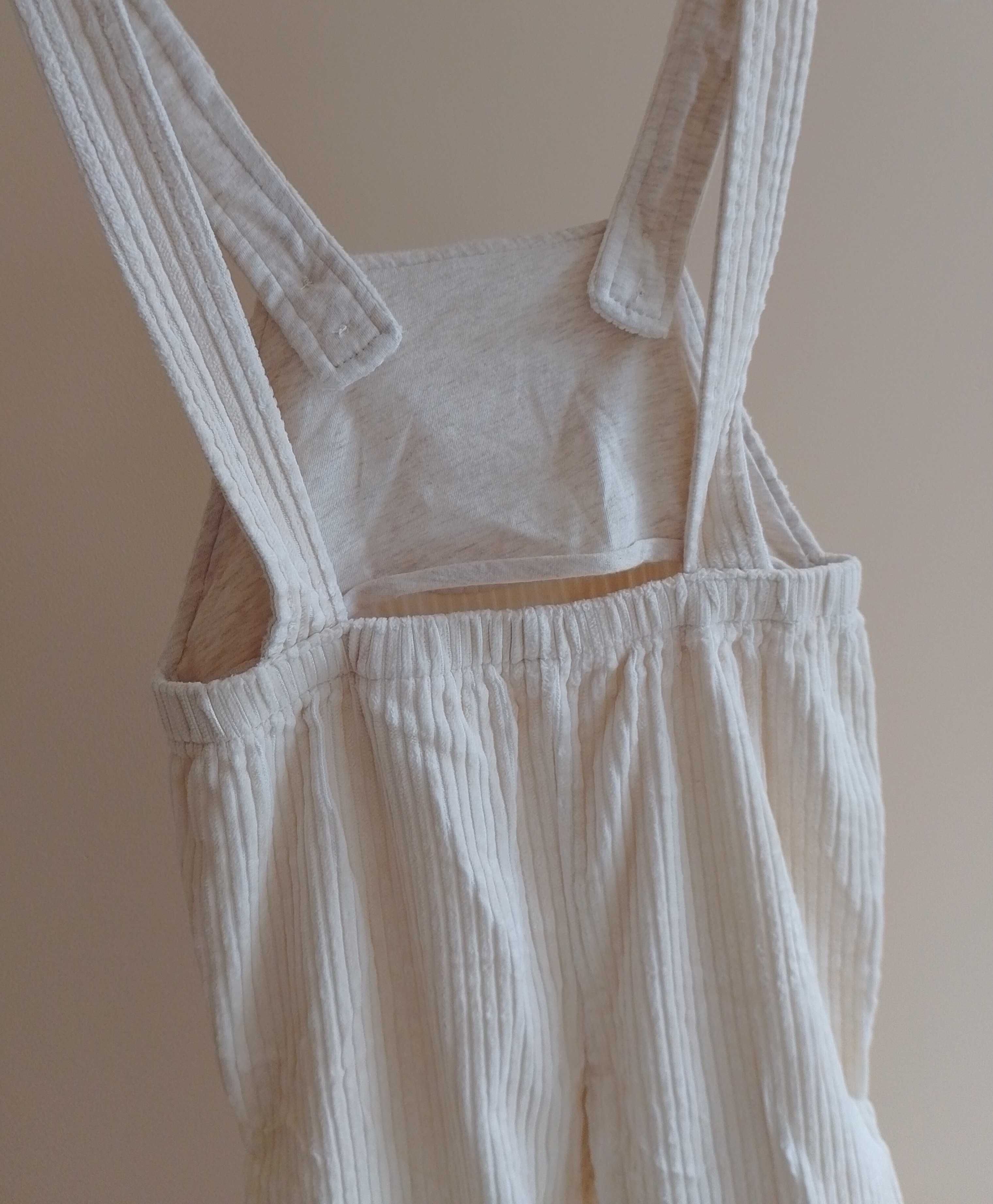 Sztruksowe ogrodniczki 104 H&M
