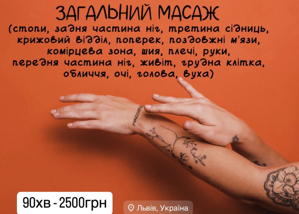 Масаж енергетичний - терапія