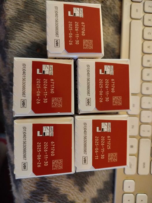 Paski testowe Accu-Chek Performa 250 szt. (5 opakowań) nowe