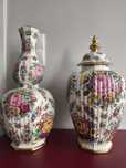 Boch Freres Keralux "Fleurs De Sax"
