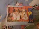 Puzzle pieski 70 elementów