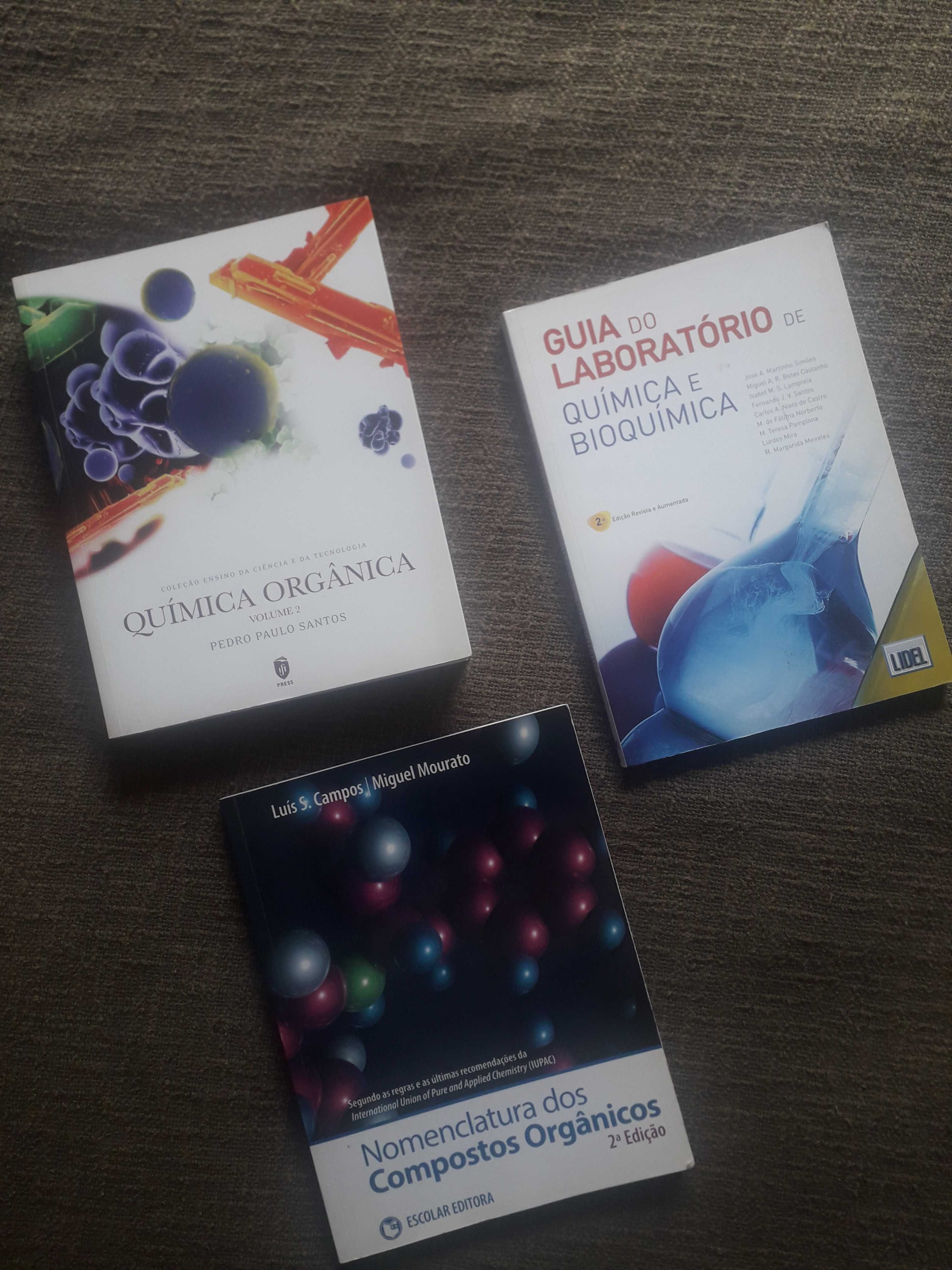 Livros académicos Física/Química/Biologia/Engenharia/Bioquímica