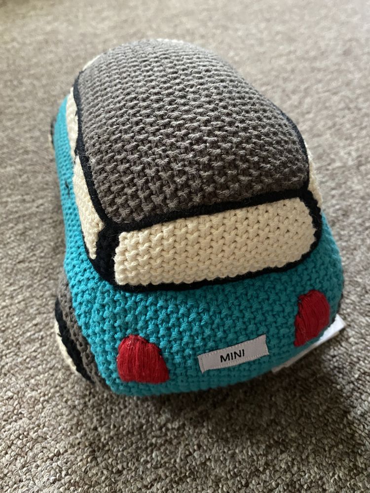 Машинка вязаная mini cooper