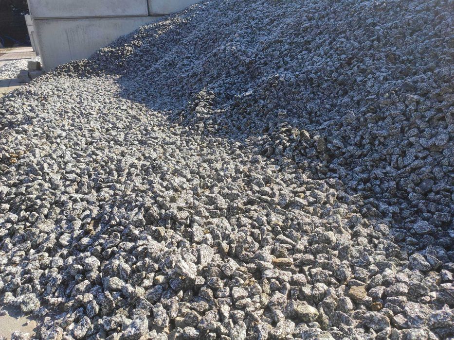 Grys "Kośmin" - Granodioryt, sjenit czarno-biały, kamień ogrodowy