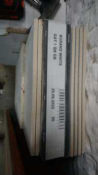 Płytki ścienne glazura Domino (Tubądzin) Burano White mat 30,8x60,8