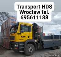 Usługi transportowe + HDS Wrocław Czynne 24/7