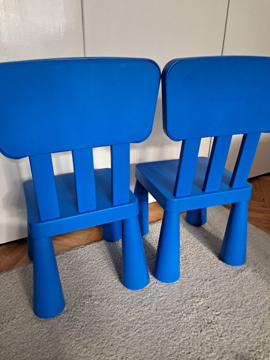 Krzesełka Mamut z Ikea 2 szt.