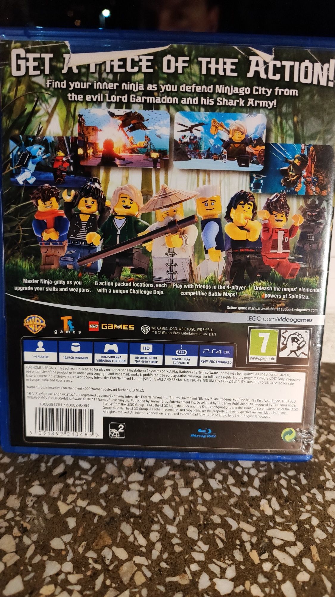 LEGO Ninjago videogame PS4 PlayStation 4