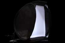 Softbox 40x40cm Dobrável.