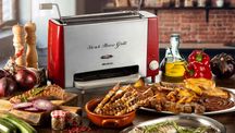 Kontaktowy grill elektryczny Ariete Party Time 730 czerwony 1300 W