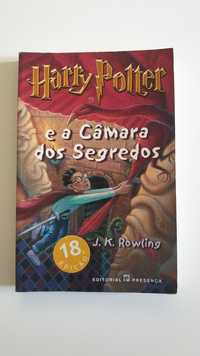 Harry Potter e a camara dos segredos livro