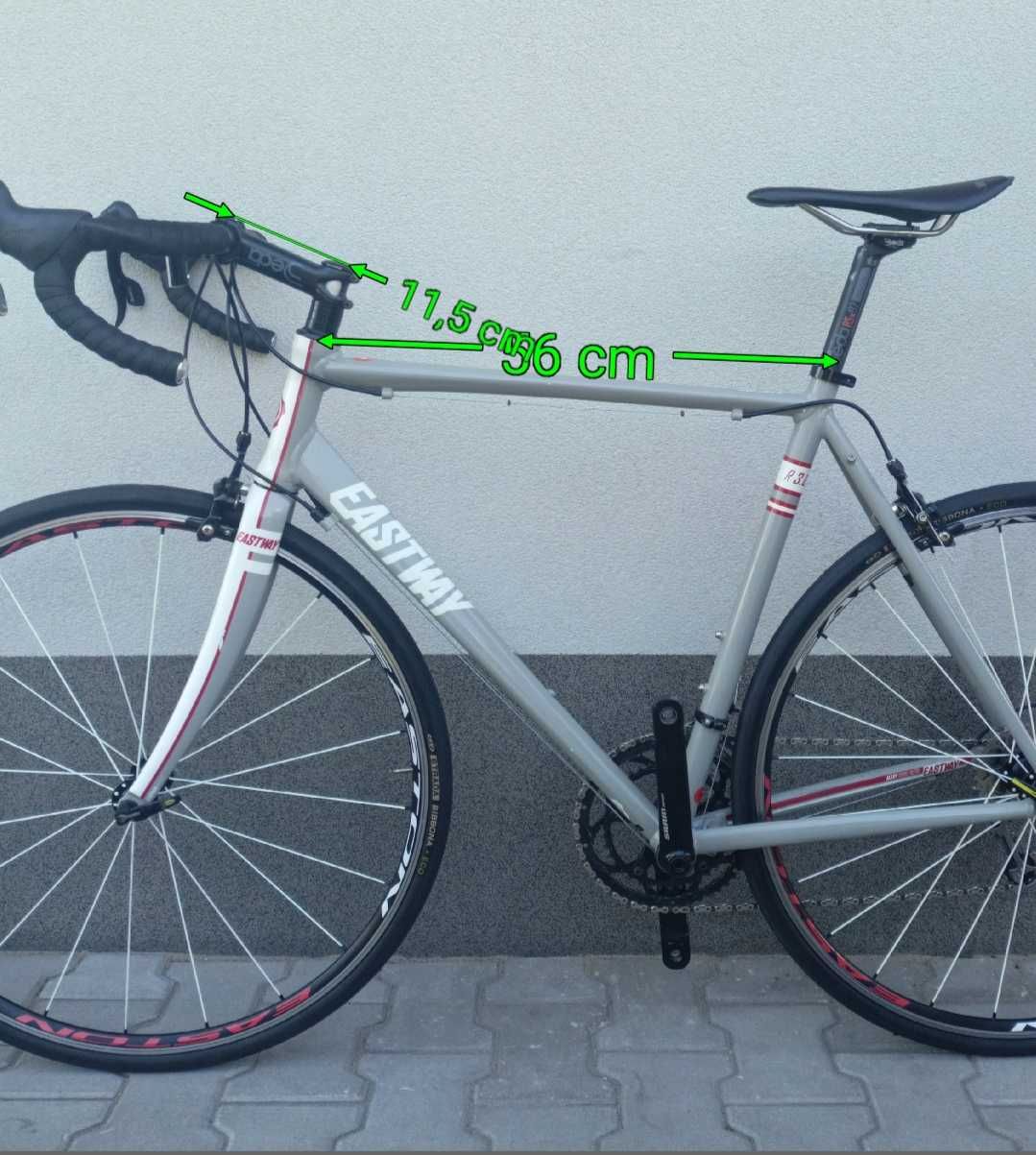 Rower Szosowy Kolarzówka EASTWEY R 3.0  R 56 SRAM APEX TIAGRA