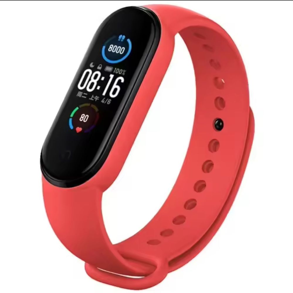 Pulseira de Silicone para Xiaomi Mi Band – Conjunto 4 pulseiras