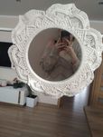 Makrama Boho lustro
