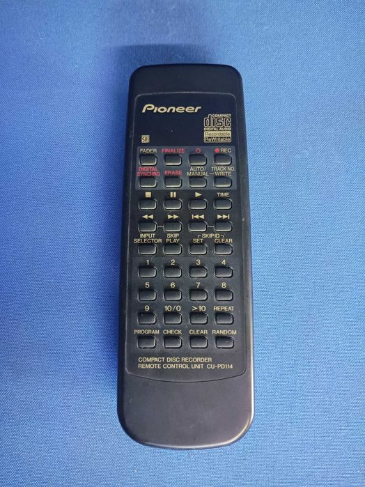 leitor/gravador (?) de cds PIONEER PDR-509 c/comando original