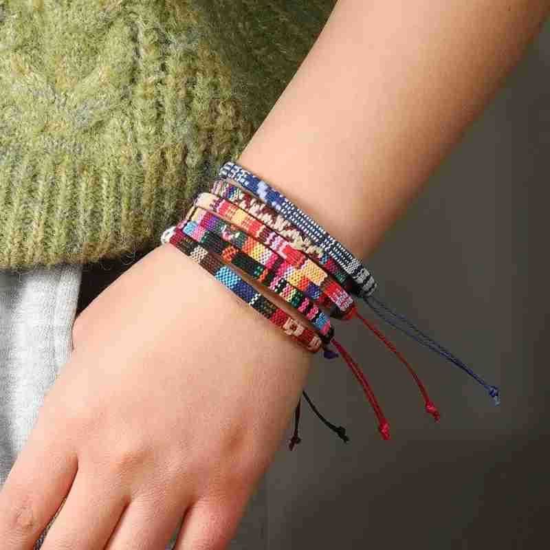 12 szt. Zestaw bransoletek w stylu boho.