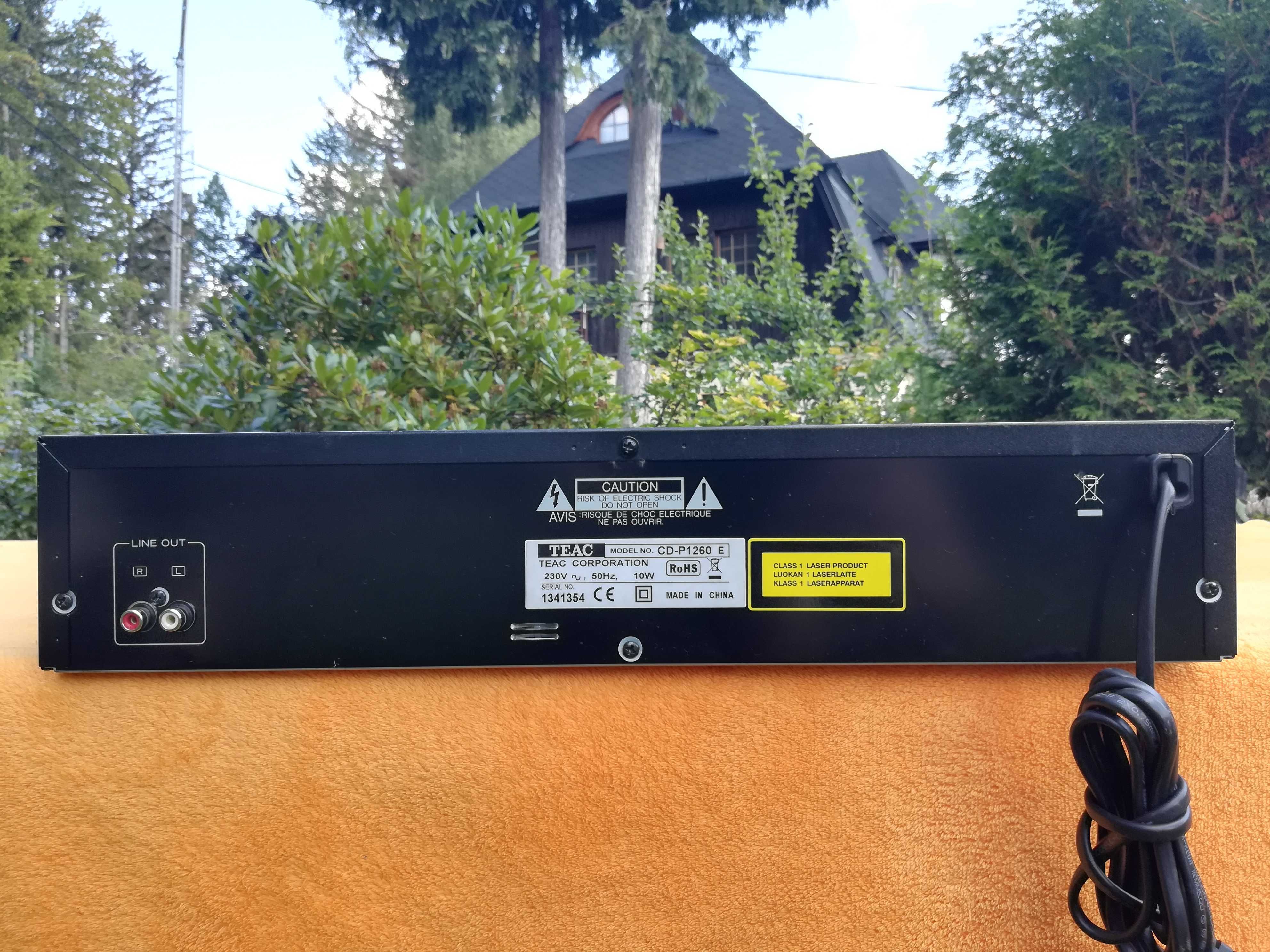 TEAC CD-P1260 Japoński Odtwarzacz Płyt Kompaktowych CD
