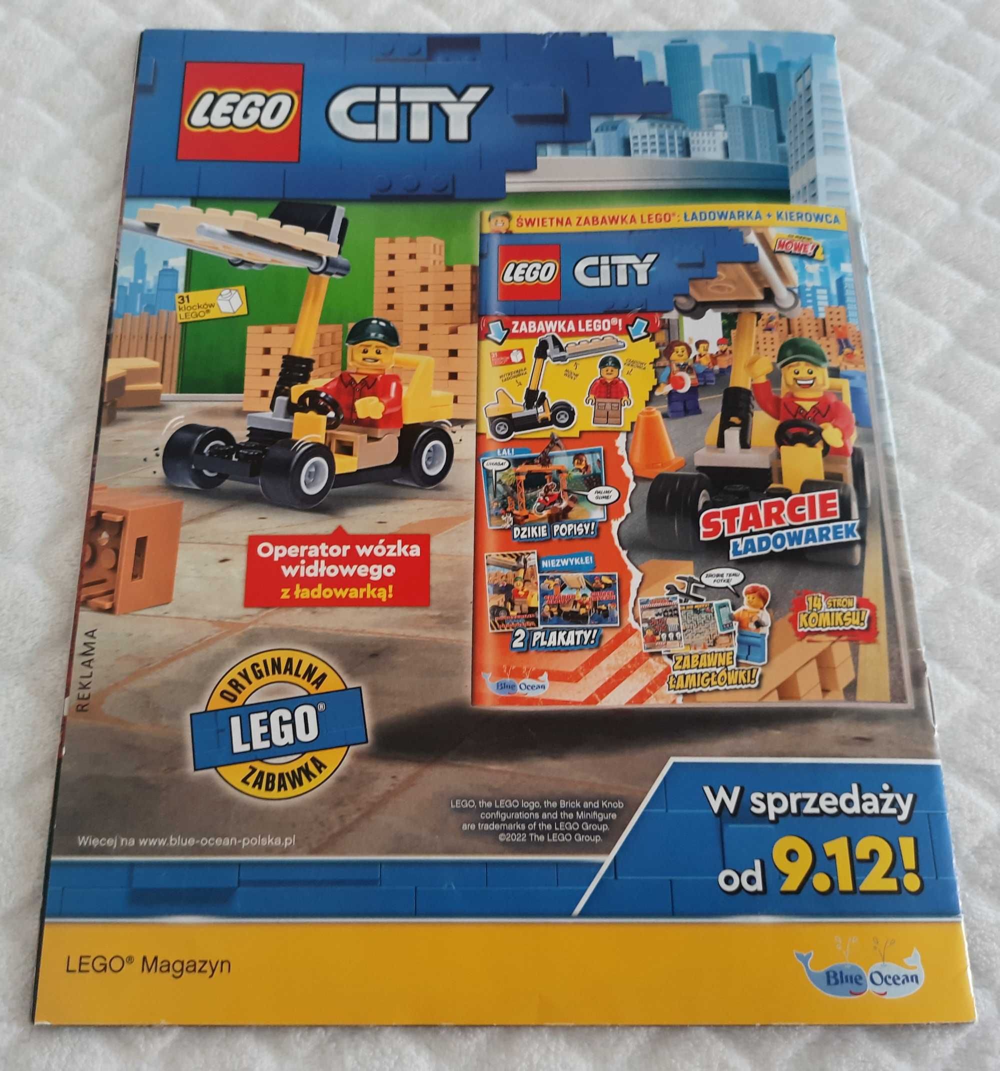 Lego Ninjago, 12/2022, Blue Ocean (Książeczki dla dzieci, czasopismo)