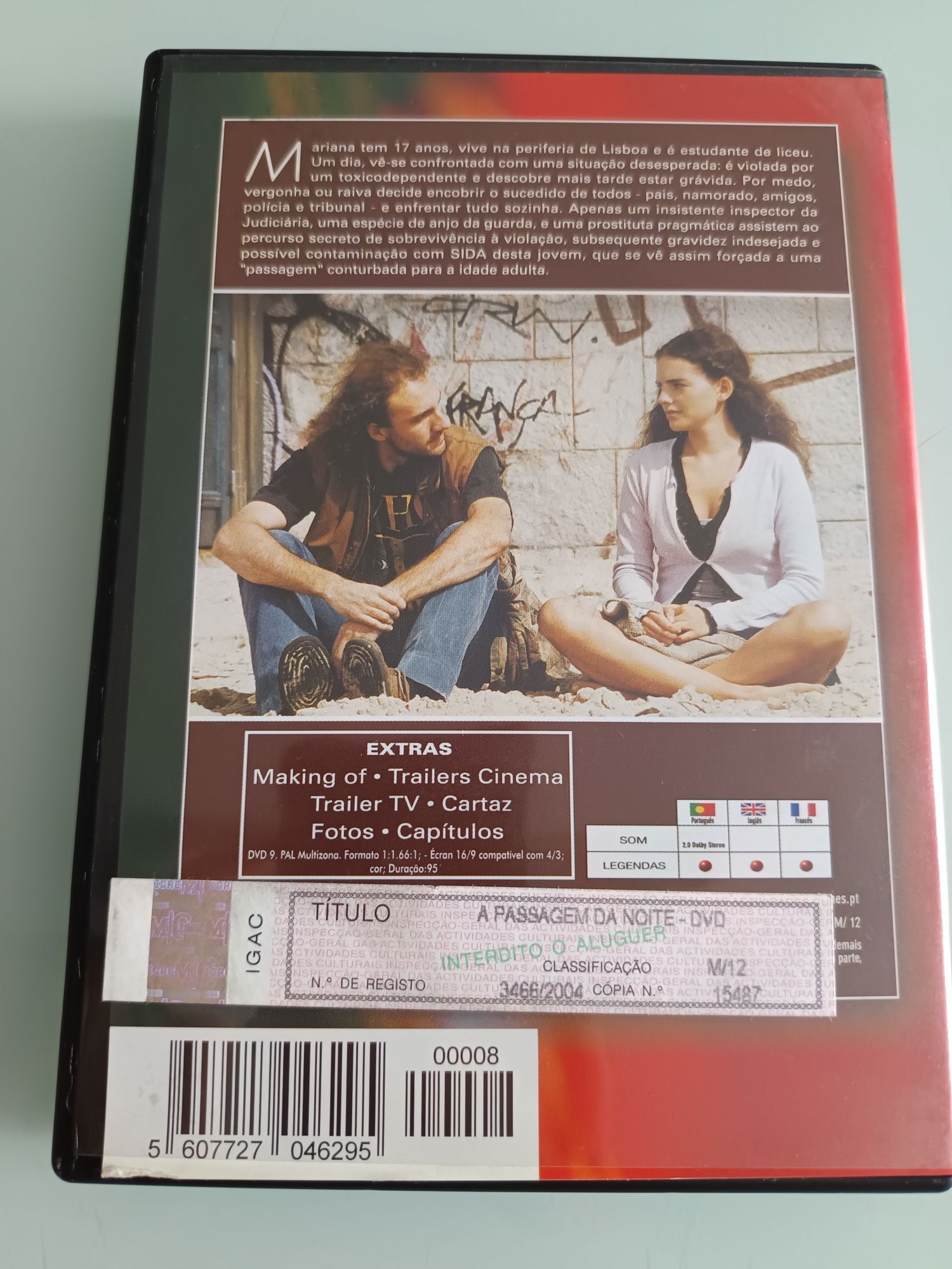 DVD a passagem da noite
