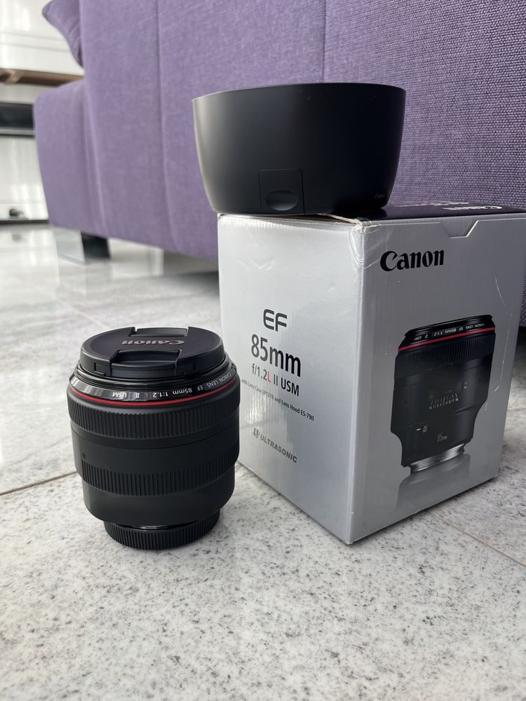 Об’єктив Canon EF 85mm 1.2L II USM