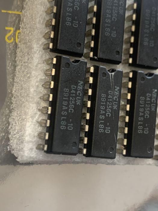 Kit DE 8 IC Memoria 41256 de 256kbit ( 4 x 64k ) pode substituir 4164