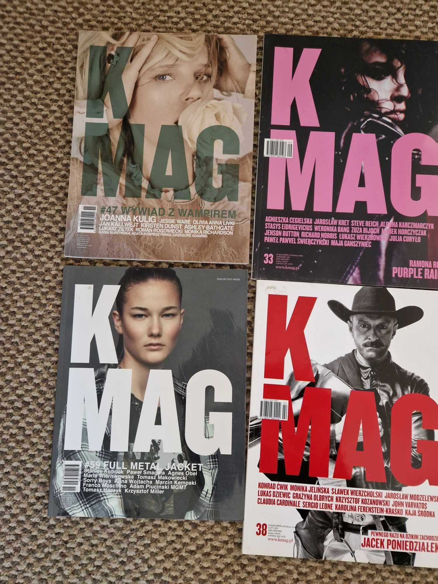 K MAG czasopisma kolekcjonerskie magazyny lifestyle - zestaw 10 szt.