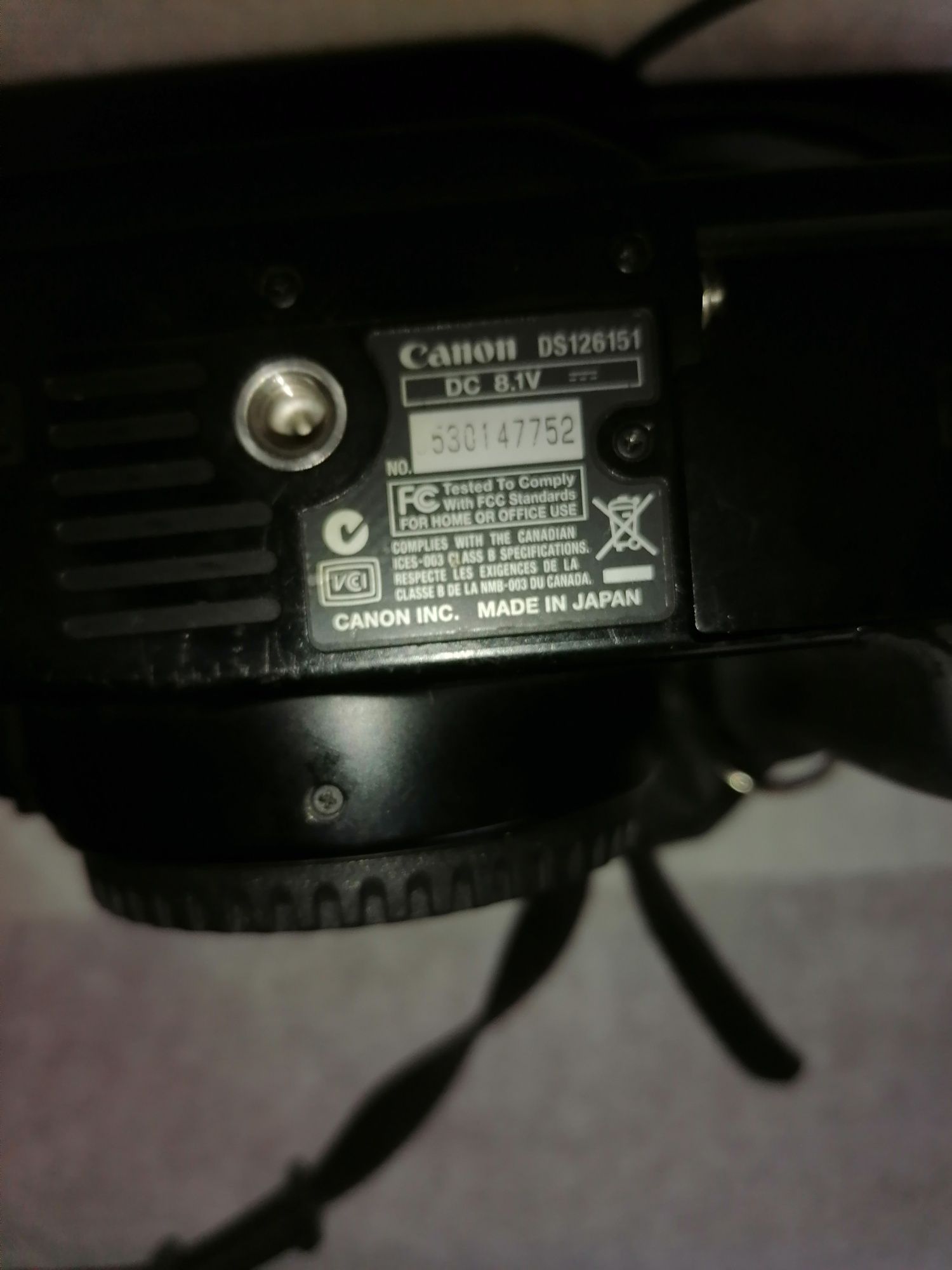 Máquina Fotográfica Canon