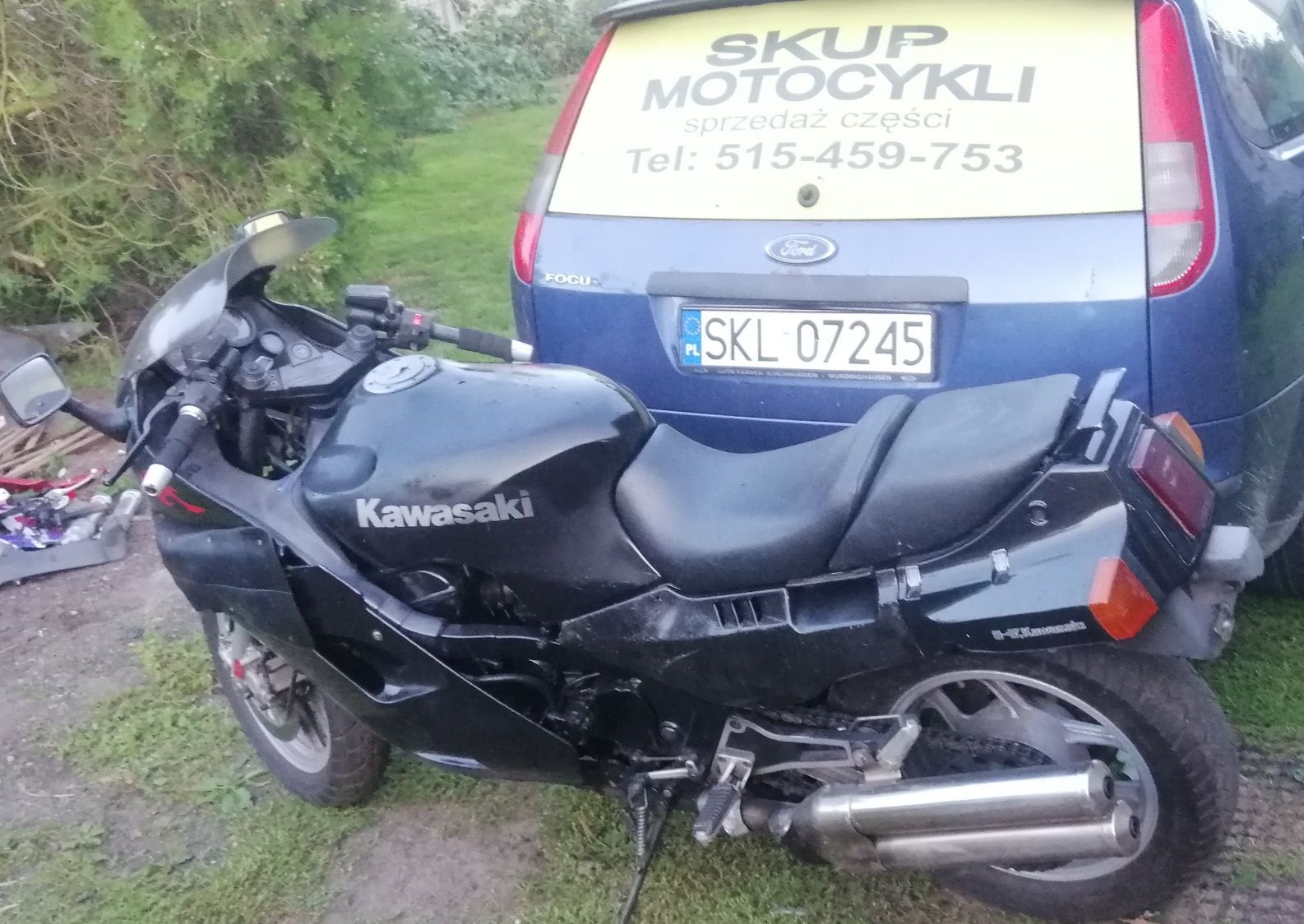 Kawasaki gpz 1000 gpz 1000 rx części silnik gaźnik sprzęgło moduł lagi