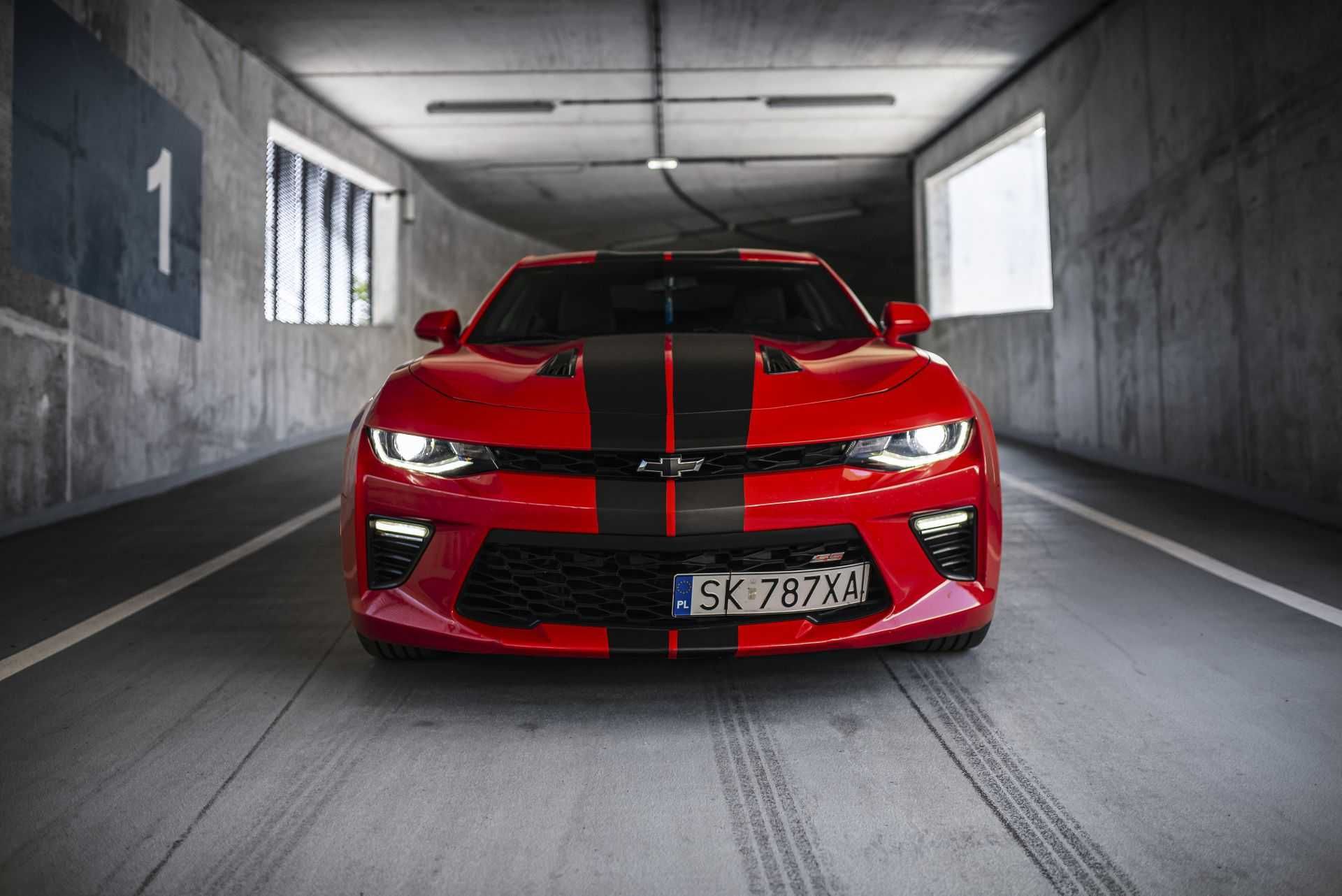 WYNAJEM CHEVROLET CAMARO SS V8 6.2L - już od 650zł/brutto! NA ŚLUB