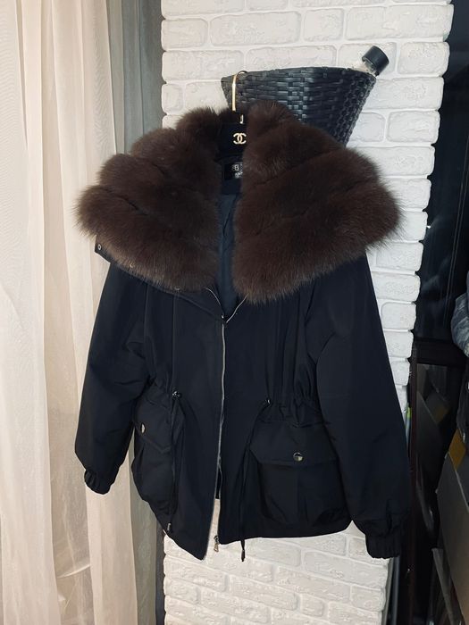 Парка з хутром соболя