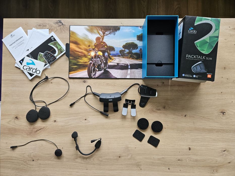 Interkom Cardo Packtalkt Slim JBL